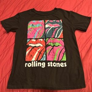 Rolling Stones sz Small Black Tongue Logo T-shirt